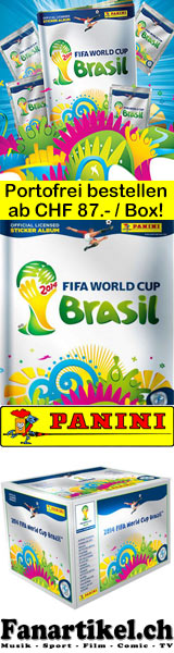 Panini Stickers WM Brasilien 2014